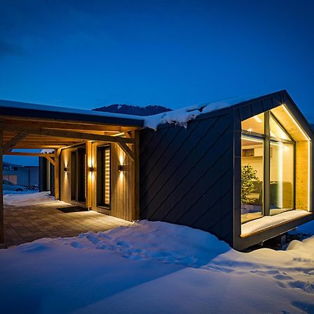 Chalet Stuhleckblick-Ferienhaus Direkt An Der Piste Und Mit Eigener Sauna Spital am Semmering Buitenkant foto