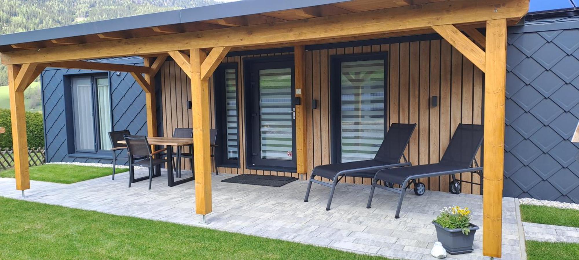 Chalet Stuhleckblick-Ferienhaus Direkt An Der Piste Und Mit Eigener Sauna Spital am Semmering Buitenkant foto