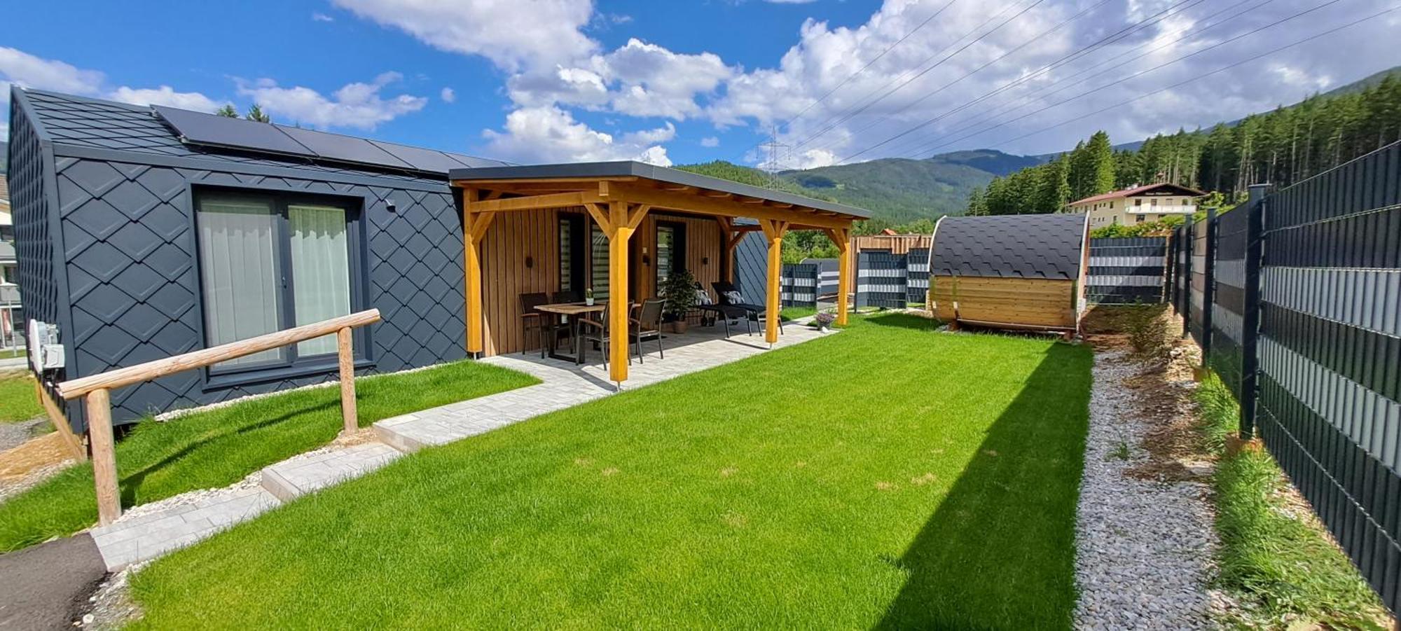 Chalet Stuhleckblick-Ferienhaus Direkt An Der Piste Und Mit Eigener Sauna Spital am Semmering Buitenkant foto