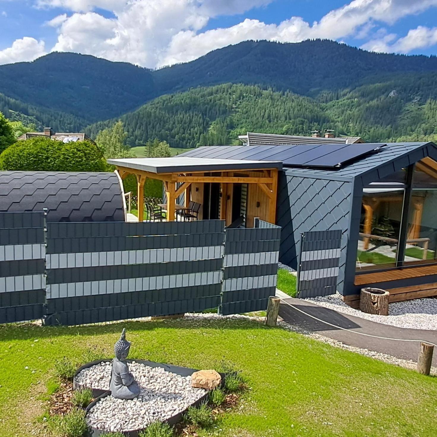 Chalet Stuhleckblick-Ferienhaus Direkt An Der Piste Und Mit Eigener Sauna Spital am Semmering Buitenkant foto