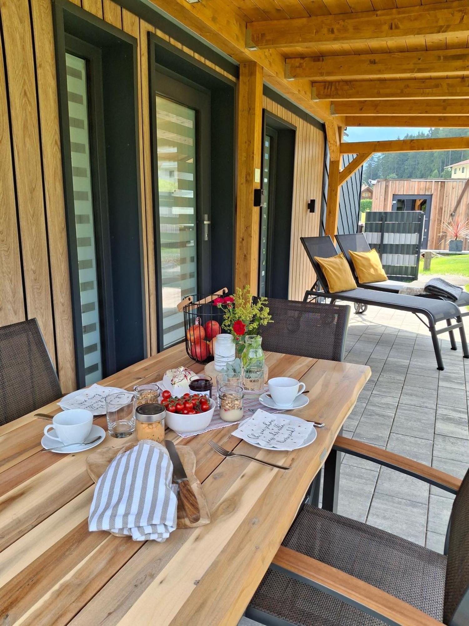 Chalet Stuhleckblick-Ferienhaus Direkt An Der Piste Und Mit Eigener Sauna Spital am Semmering Buitenkant foto